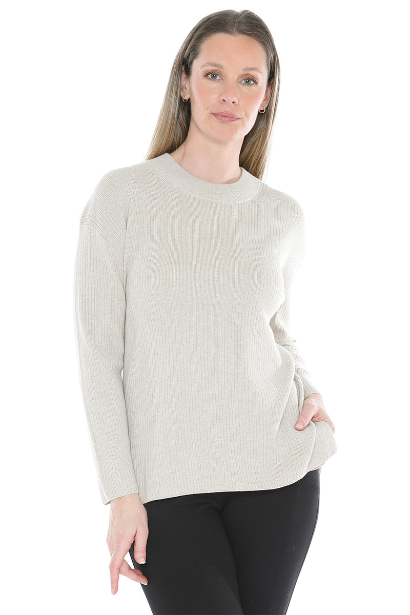 Jump Rib Tunic Pullover