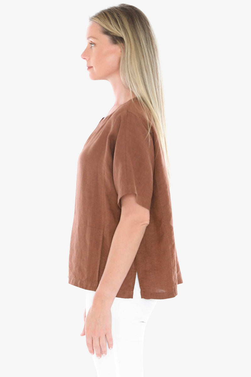 Jump 2 Pocket Linen Top