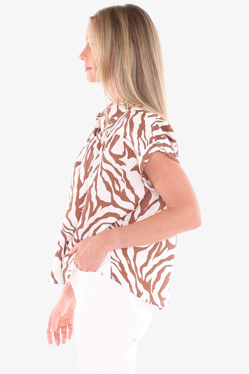 Jump Zebra Mono Shirt