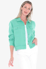 Jump Raw Edge Jacket