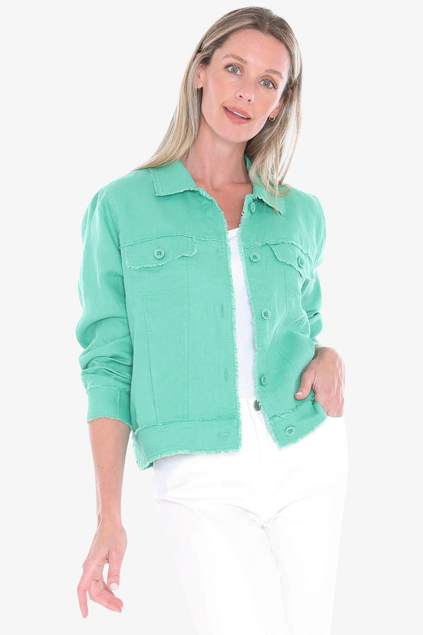 Jump Raw Edge Jacket