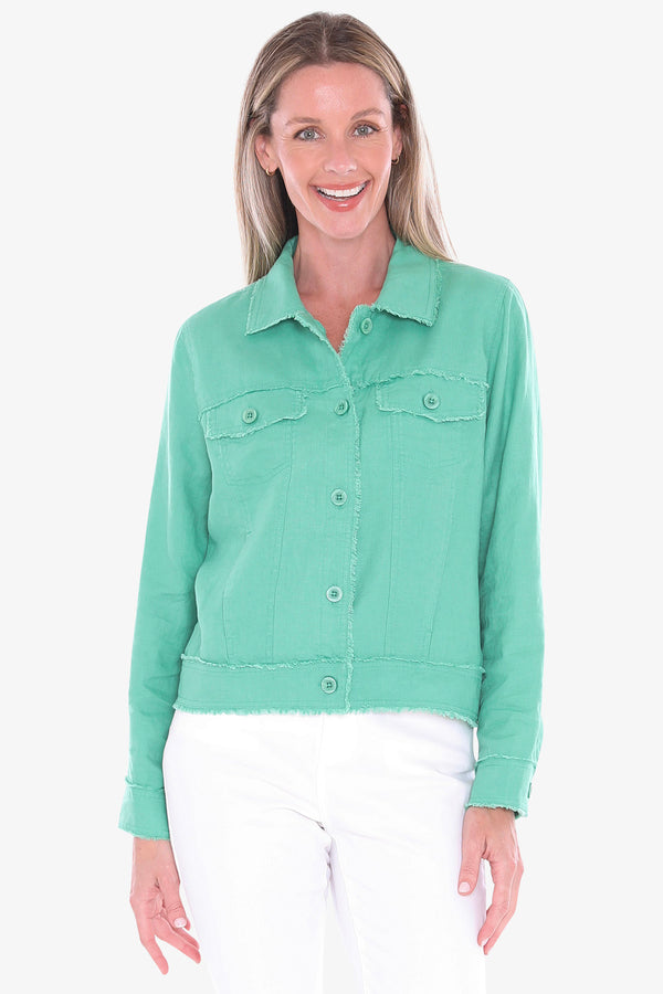 Jump Raw Edge Jacket