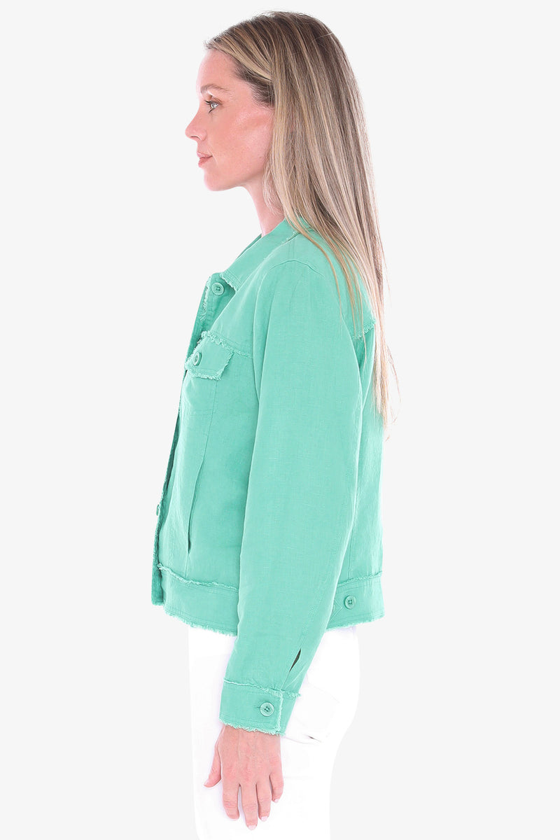 Jump Raw Edge Jacket