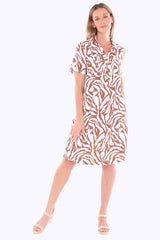 Jump Zebra Mono Dress