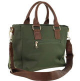 Pierre Cardin Two-Tone Nylon Tote Bag