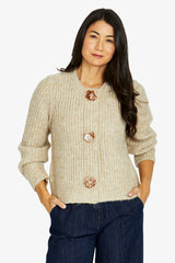 Jump Fancy Button Cardigan