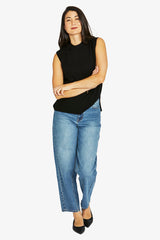 Jump Seam Detail Top