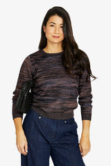 Jump Shimmer Stripe Pullover