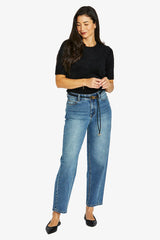 Jump Fluffy S/S Crew Knit