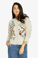 Jump Embroidered Cardigan