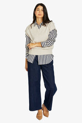 Jump Ribbon Stripe Shirt