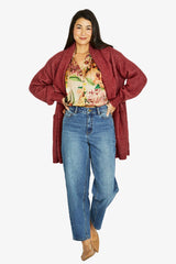 Jump Spiced Orchids Top