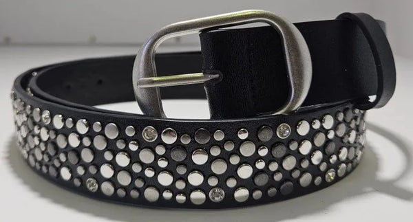 Hinako Flat Stud Belt