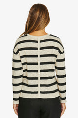 Jump Slub Stripe Pullover