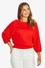 Jump Batwing Knit Top