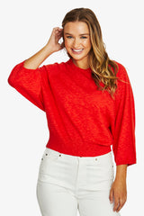 Jump Batwing Knit Top