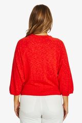Jump Batwing Knit Top