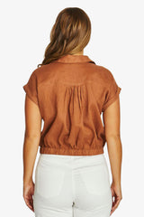 Jump Tie Front Shirt