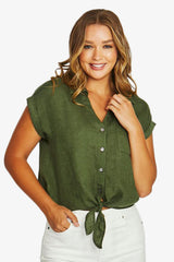 Jump Tie Front Shirt