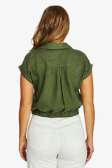 Jump Tie Front Shirt