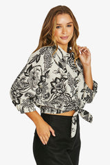 Jump Bohemia Tie Top