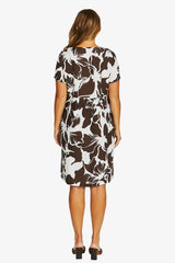 Jump Lush Mono Gather Dress