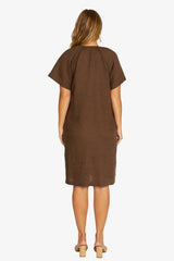 Jump Flutter Sleeve Dress