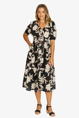 Jump Flower Trio Dress