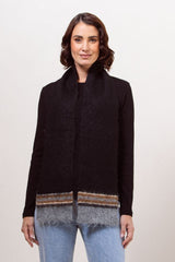 See Saw Rib Knit Scarf