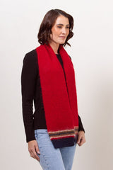 See Saw Rib Knit Scarf