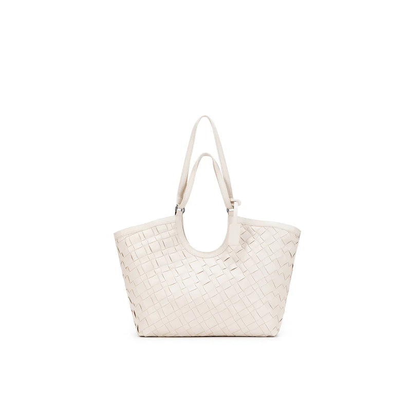 Solana 2pc Woven Tote Handbag