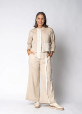 Imagine Emery Linen Top