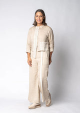 Imagine Emery Linen Top