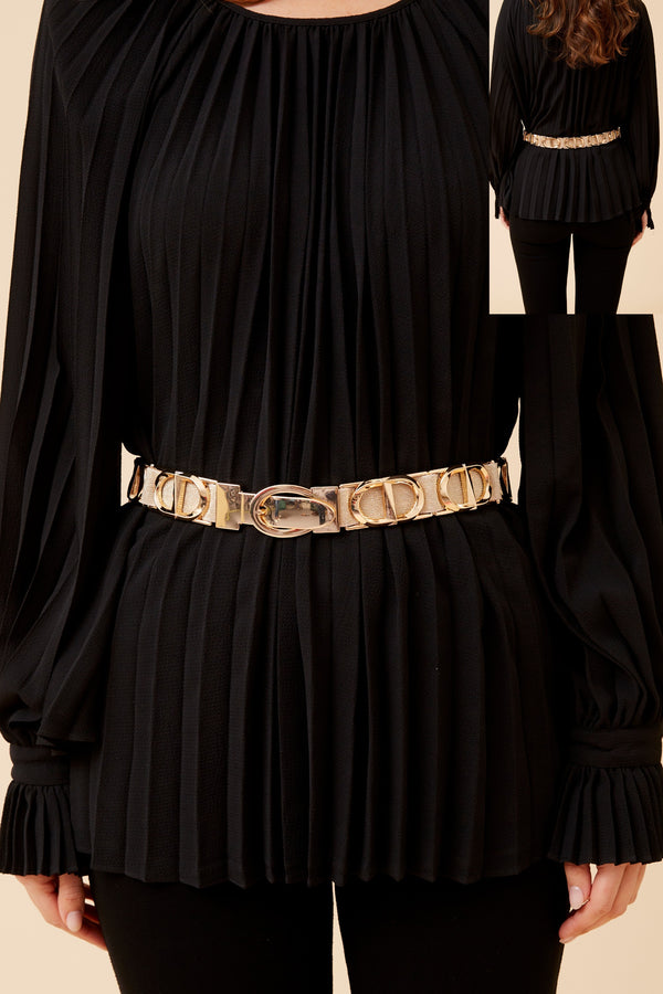 Caroline Morgan Chain Detail Belt