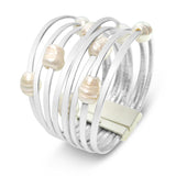Jantan 9 row Leather Cord Bracelet