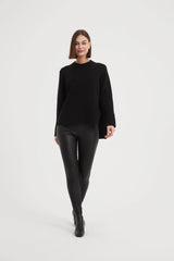 Tirelli Deep Split Knit Jumper