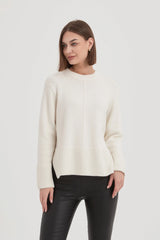 Tirelli Deep Split Knit Jumper