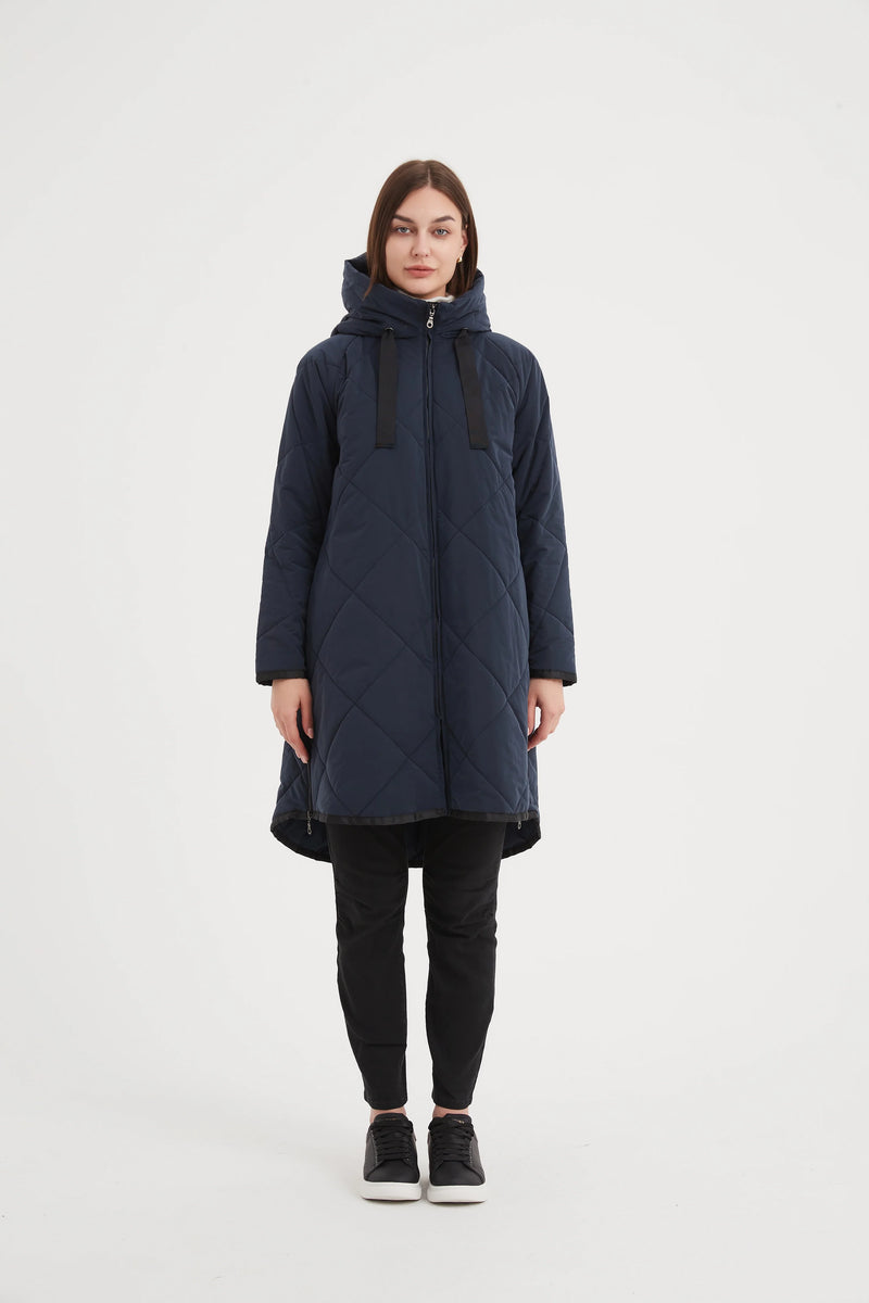 Tirelli Zip Hem Winter Coat