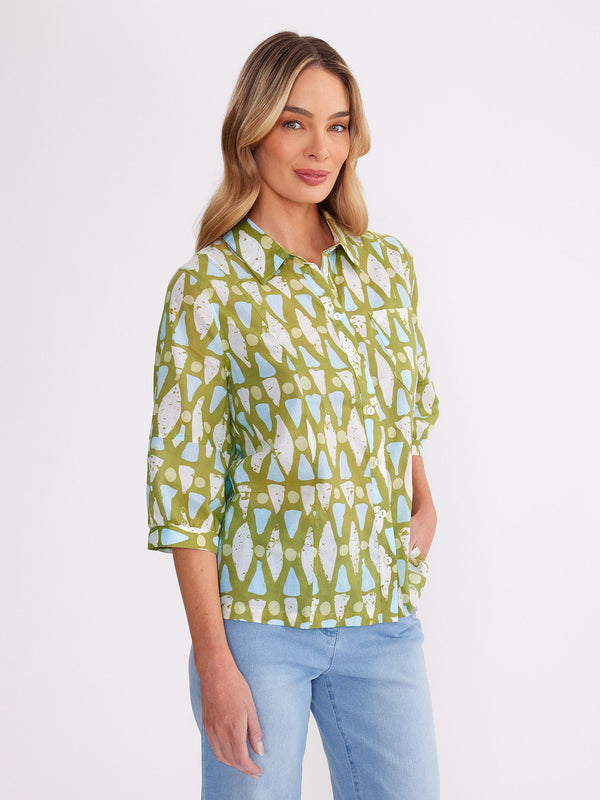 Yarra Trail Dimond Print Shirt