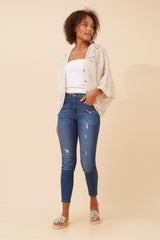 Caroline Morgan Crochet Cardigan