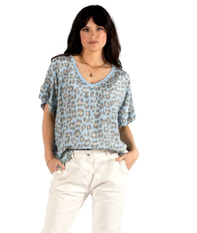 Urban Luxury Leo Spotted Top