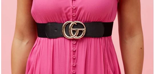 Caroline Morgan Cinched Buckle Belt