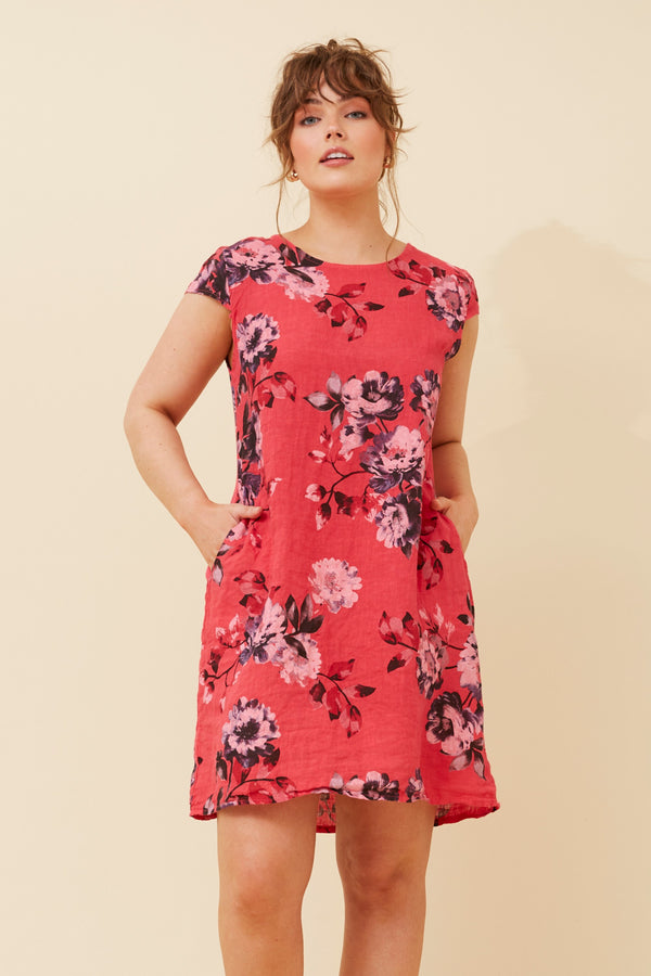 Bottega Floral Printed Dress