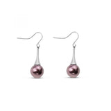 Jantan Glass Pearl Drop Earring