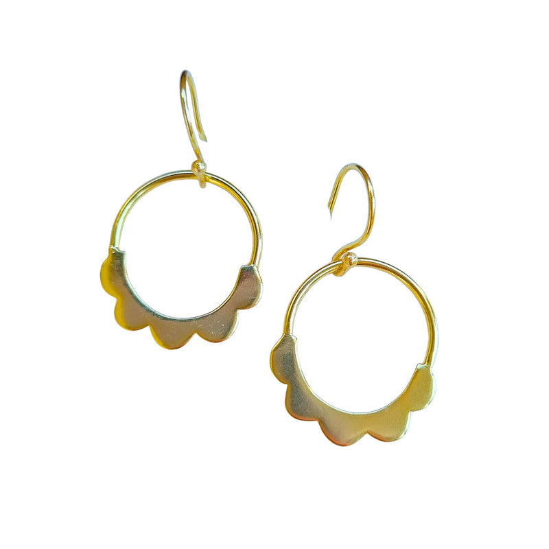 ZODA Blake Brass Earrings