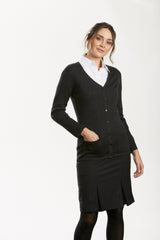 Fields V-Neck Merino Wool Blend Cardi