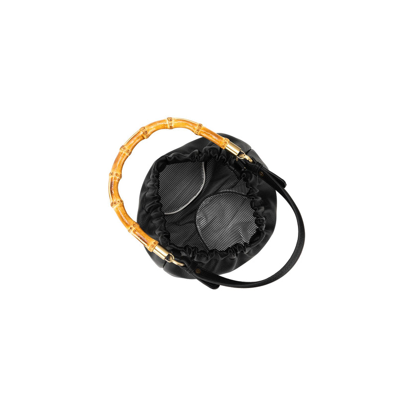 Catalina Bamboo Handle CrossBody Bag