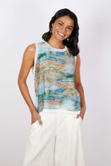 JJ Sisters Linen Slik Top