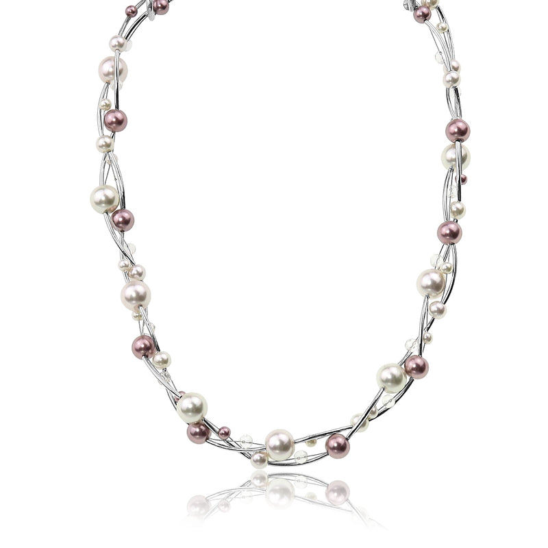 Jantan Glass Pearl Necklace