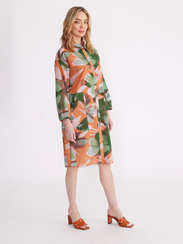 Yarra Trail Blooms Printed Dress